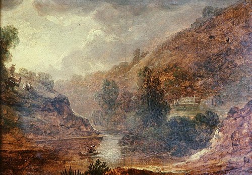 Landscape with water, 1806, 