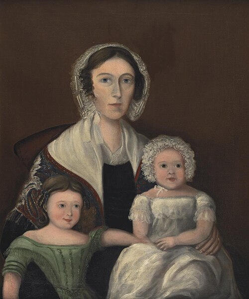 Margaret Rowlands & her children, 1835, 