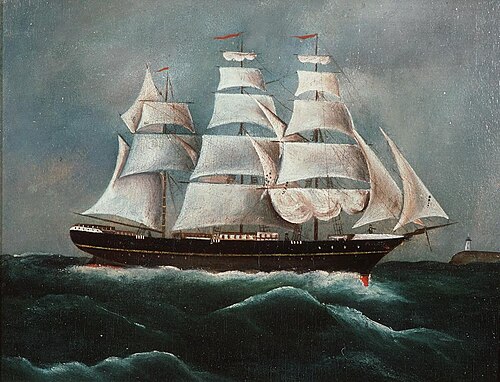 Marys - New Quay built schooner, 1880, 