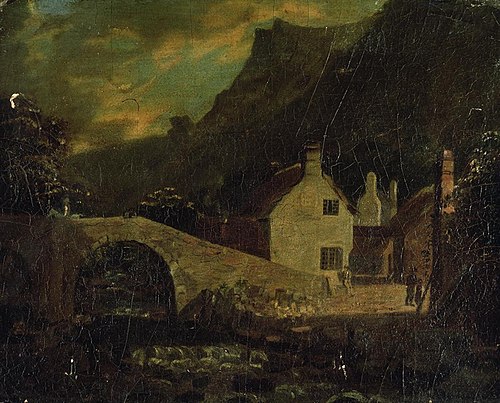 New Inn, Lynmouth, North Devon, 1860, 