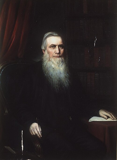 Portrait of a bearded man, 1880, 