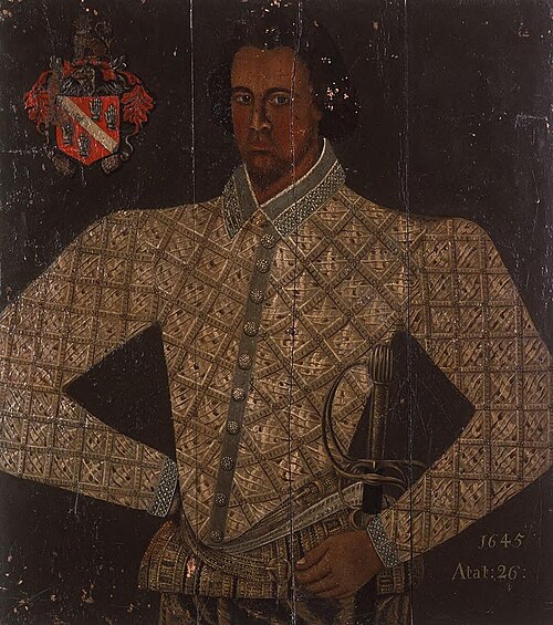 Portrait of a gentleman of the Lovedon family, 1645, 
