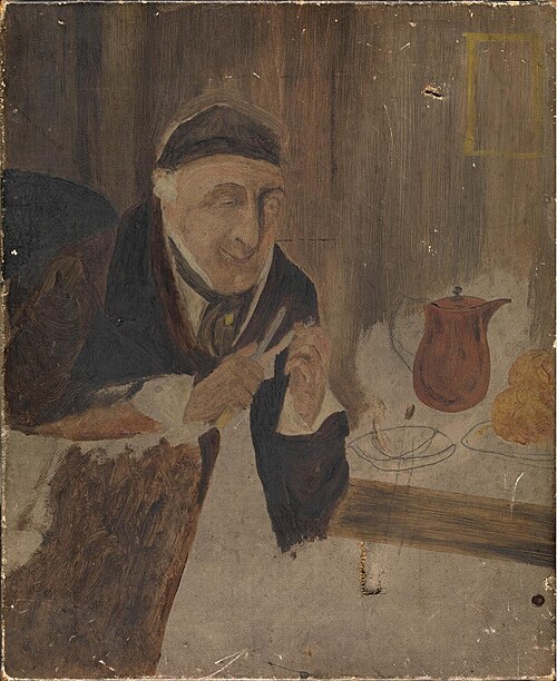 Study for a portrait, 1850, 