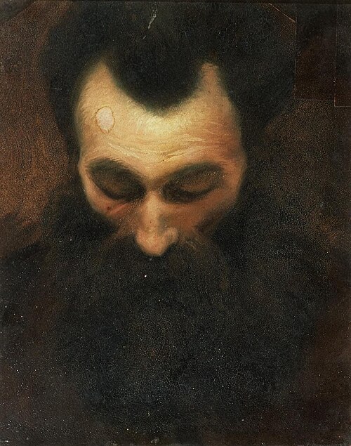 Study for a portrait, 1870, 
