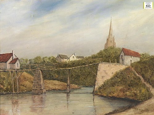 Tibbs Bridge, Monmouth, 1827, 