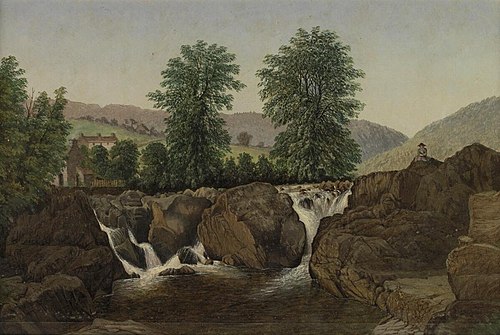 View near Bettws y Coed, 1850, 