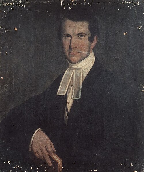 Young minister of religion, 1800, 