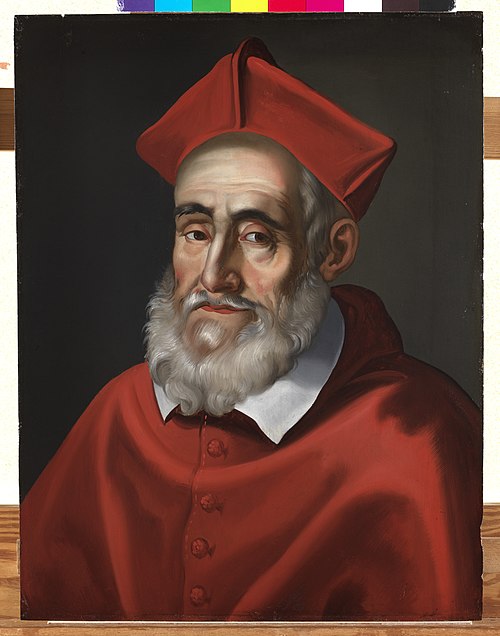 Portrait du cardinal Baronius, 1622, 