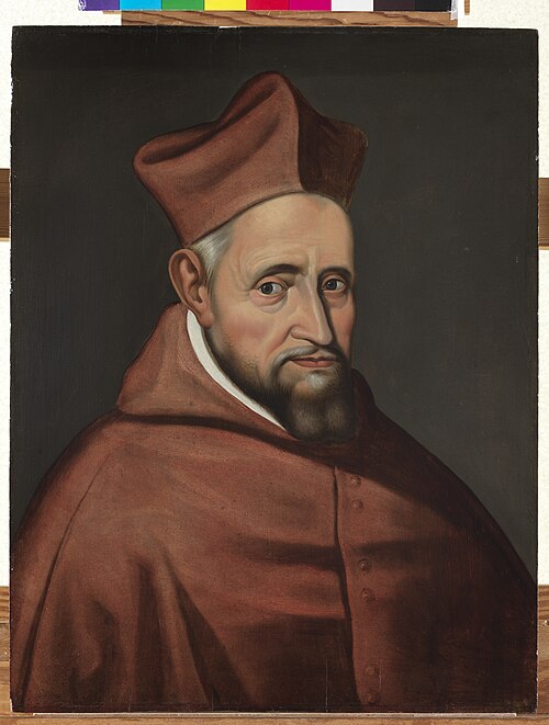 Portrait du cardinal Robertus Bellarminus, 1622, 