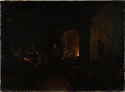 Interior of a Forge, , 