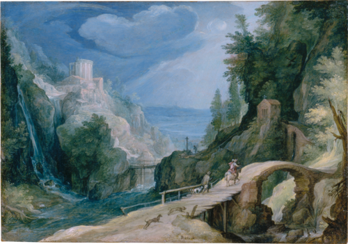 Landscape near Tivoli, 1597, 
