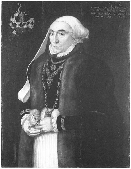 Portrait of Anna Rauscher, 1567, 
