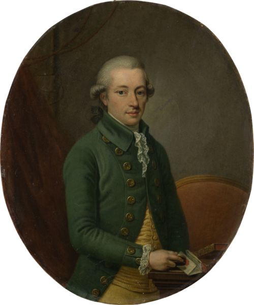 Portrait of Carl Justinian von Holzhausen, , 