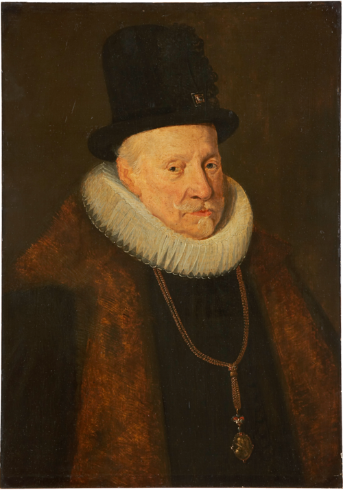 Portrait of an Eldery Man (Archduke Albert VII. (1559-1621) ?), 1654, 