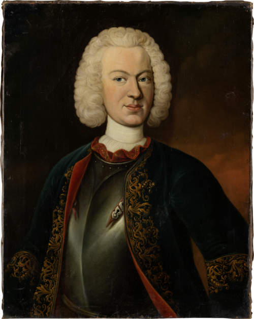 Portrait of Hieronymus Georg von Holzhausen (1726-1755), 1745, 