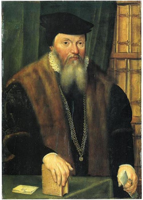 Portrait of Johann von Fichard, 1575, 