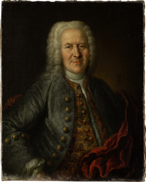 Portrait of Justinian von Holzhausen, 1740, 