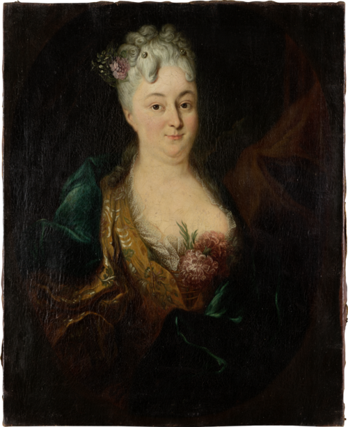 Portrait of Margarethe Elisabeth von Lersner, 1715, 