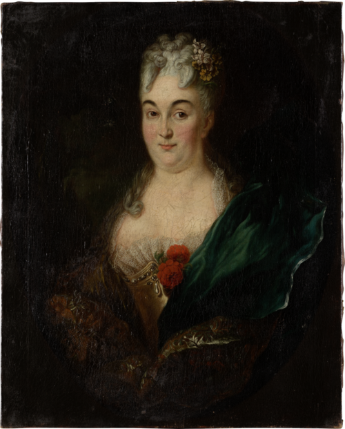 Portrait of Maria Justina von Lersner, 1715, 