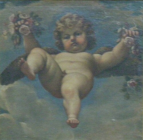 Amour répandant des fleurs, 1603, 