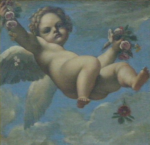 Amour répandant des fleurs, 1603, 