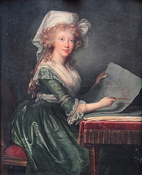 Portrait de Marie-Louise-Amélie, Grande-Duchesse de Toscane, 1805, 