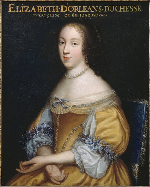 Elisabeth of Orleans, Duchess of Guise, 1670, 
