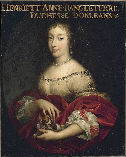 Henrietta of England, Duchess of Orleans, 1677, 