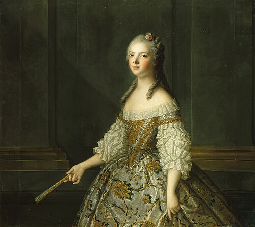 Madame Adélaïde of France Holding a Fan, 1752, 