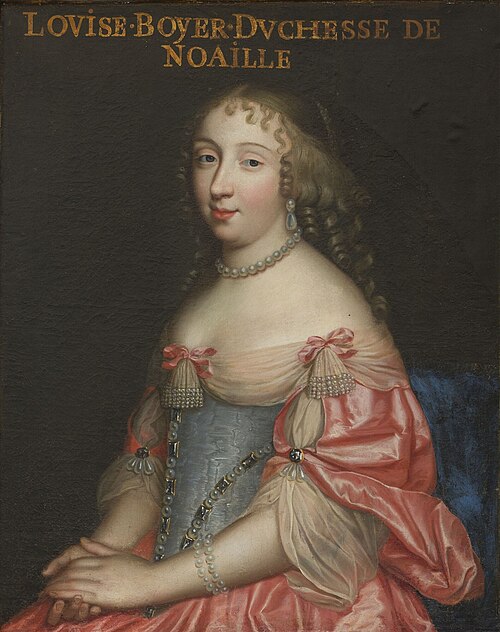 Louise Boyer, Duchess of Noailles (1632-1697), 1650, 