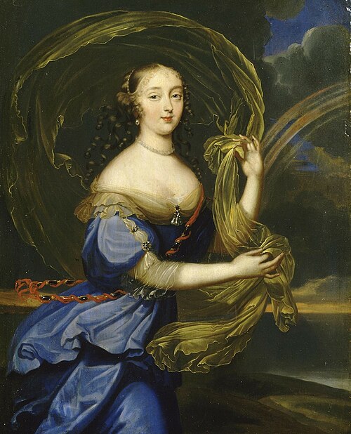 Portrait of an Unknown Woman as Iris, formerly identified as Madame de Montespan, 1675, 