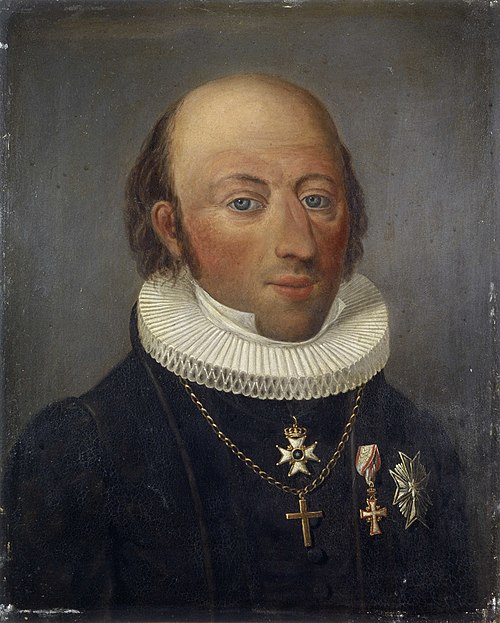 Portrait of Claus Pavels, 1820, 