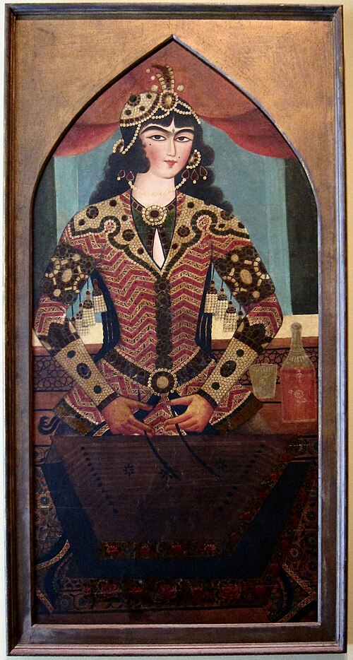 Female Musician, 1825, 