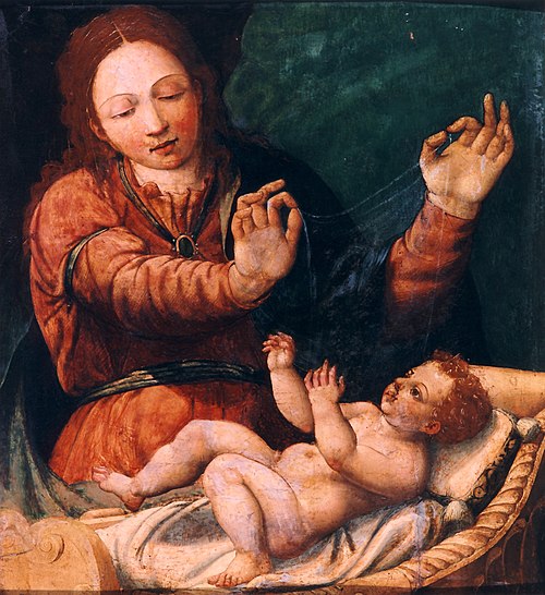 Virgen del velo, 1600, 