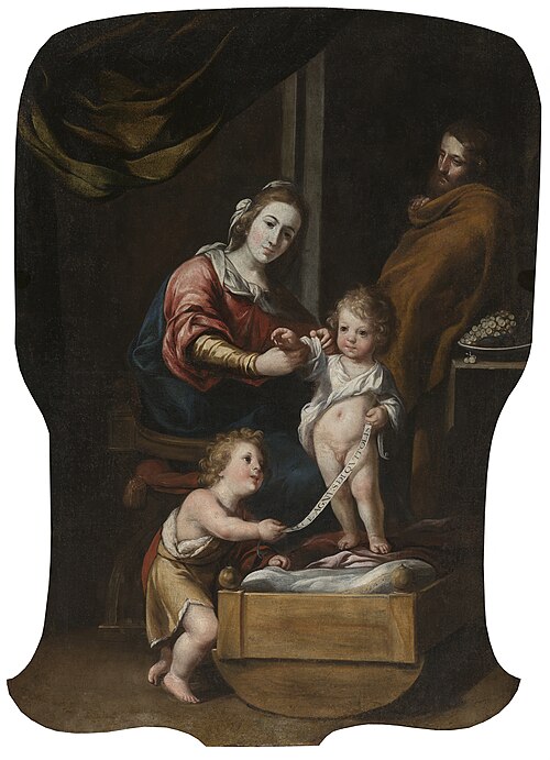 Sagrada Familia con San Juan Niño, 1800, 