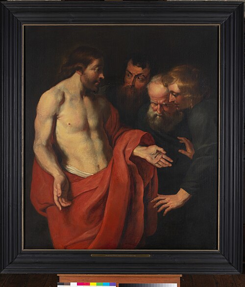The incredulity of St. Thomas, 1800, 