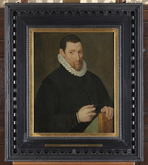 Portrait de Christophe Plantin, 1590, 