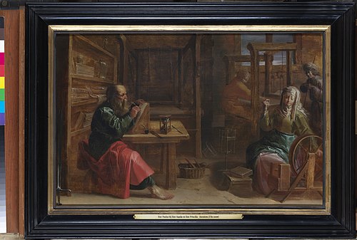 Saint Paul chez les saints Aquila et Priscille, 1700, 