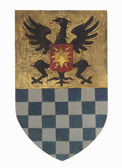 Blason de la famille Moretus, 1875, 