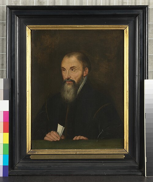 Portrait de Jacobus Moretus, 1600, 
