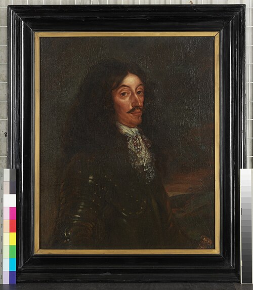 Portrait d'un inconnu aux cheveux lâchés, 1700, 