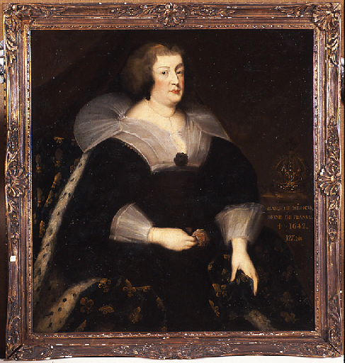 Portrait of Marie de' Medici (1575-1642), 1640, 