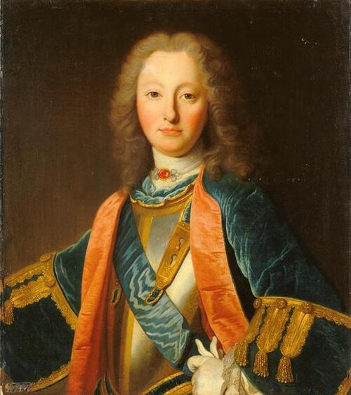 Louis Charles, Count of Eu, 1715, 