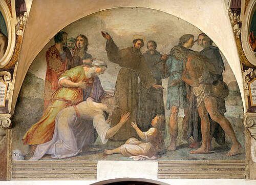 Resurrezione del bambino annegato, 1620, 