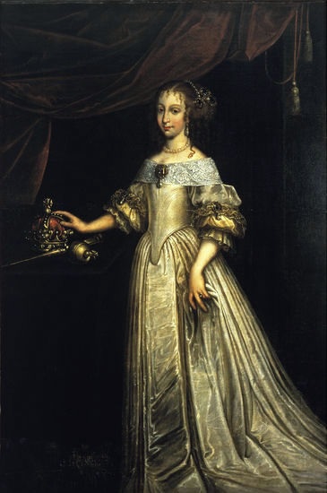 Portrait de la reine Éléonore Marie d'Autriche, 1670, 