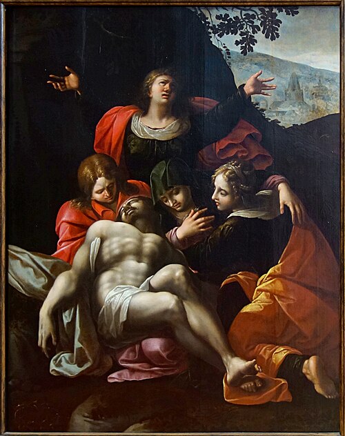 La Déploration du Christ, 1700, 