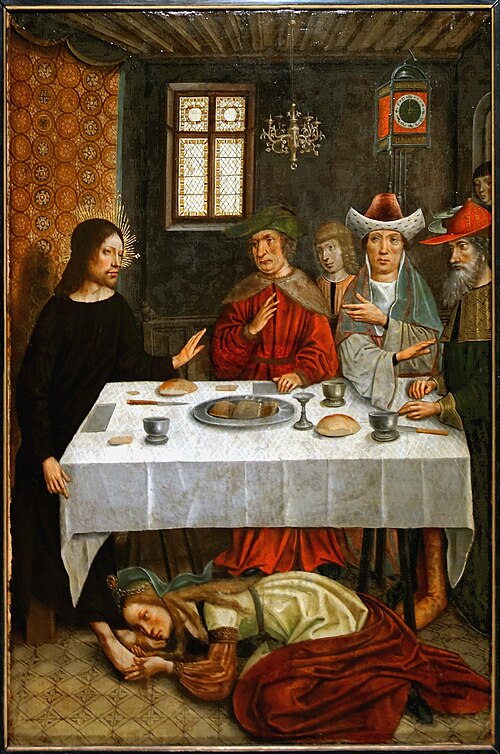 Le Repas chez Simon, 1600, 