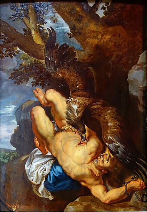 Prométhée enchaîné, 1700, 