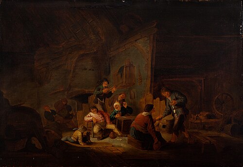Merriment in a Farmhouse, 1650, 