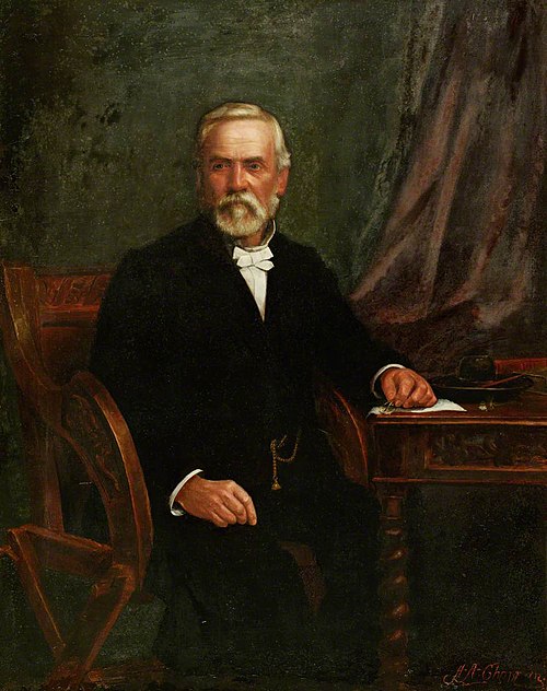 Reverend Thomas Rees (1825–1908), 1902, 